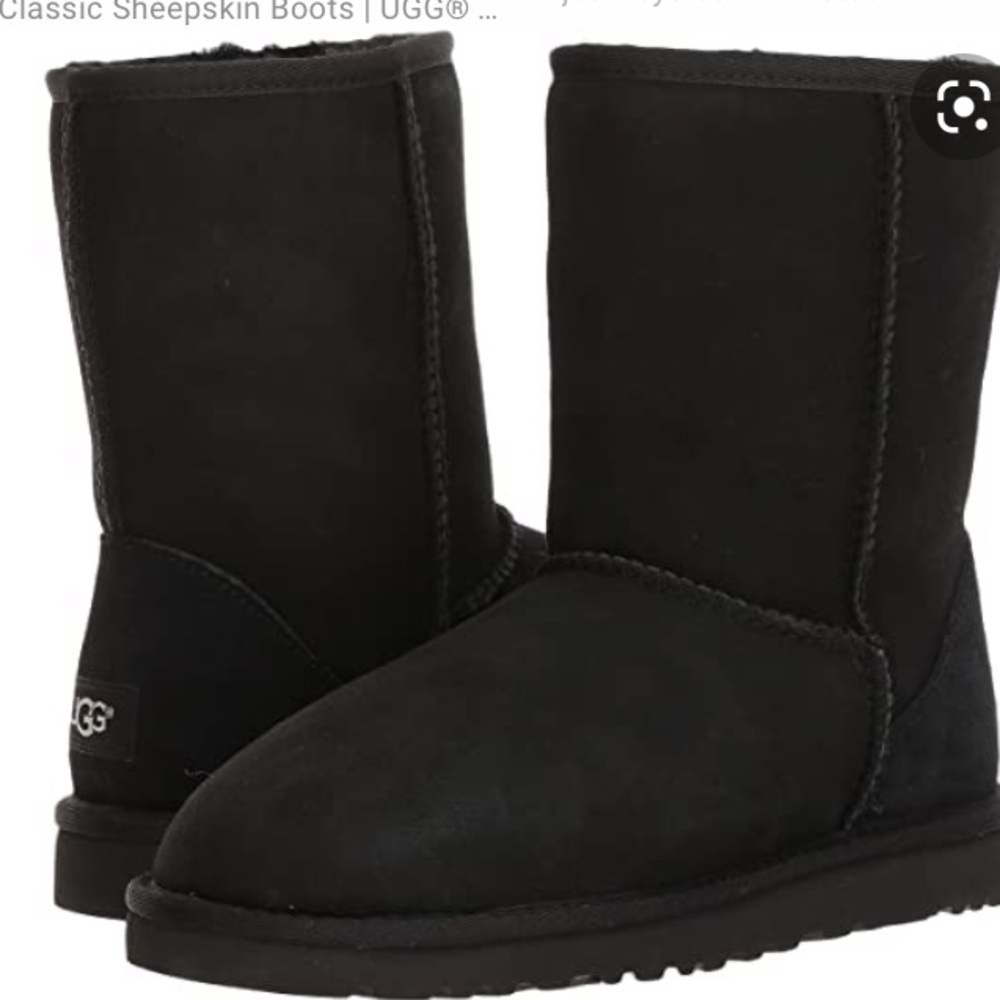 Short Black Ugg Boots
